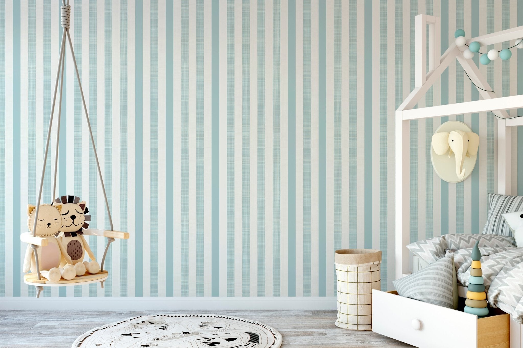 papel pintado Selfie 1 rollo 55 x 250 cm Azul - 5