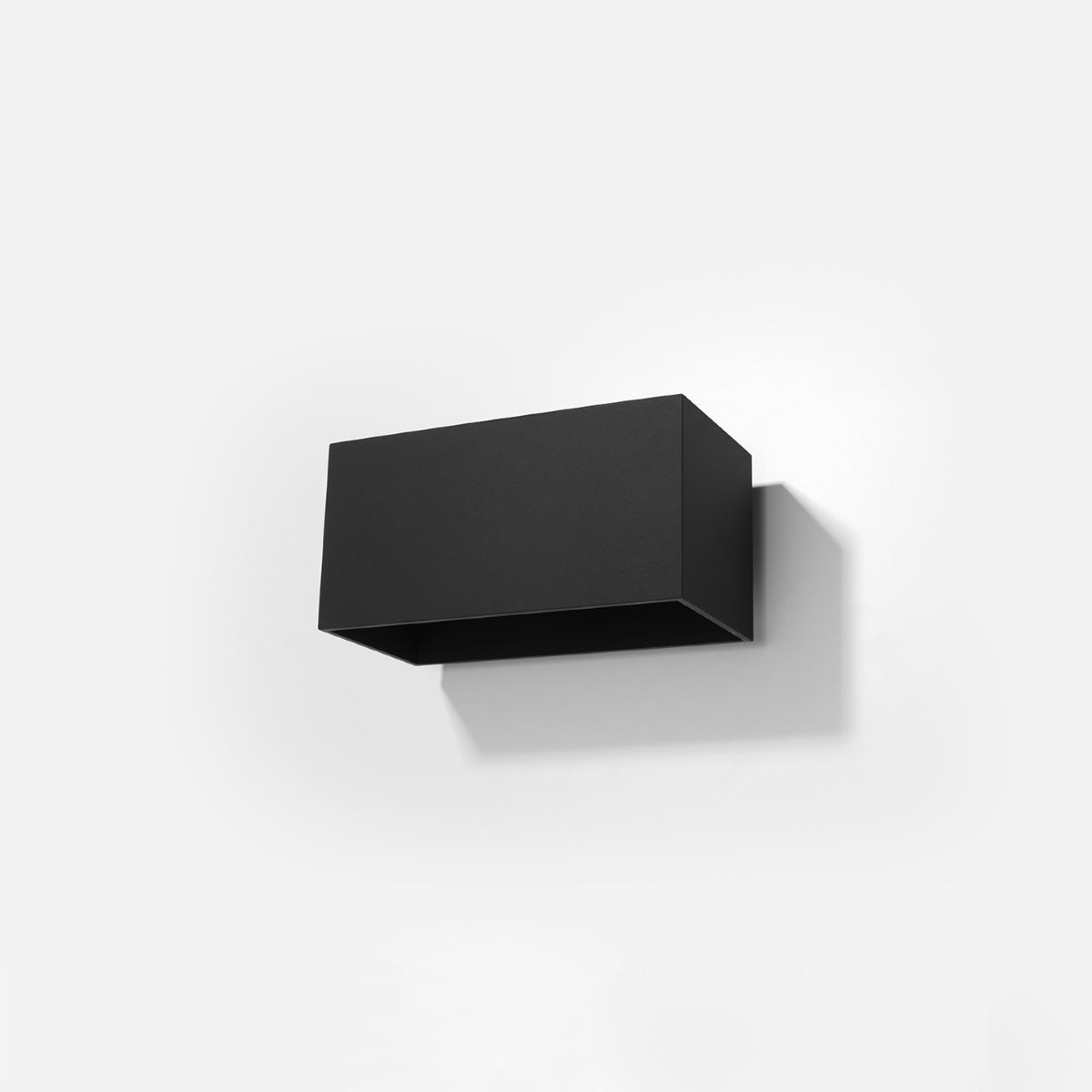 Kinkiet QUADX MAXI czarny LED 4000K - 20x12x10cm Sollux