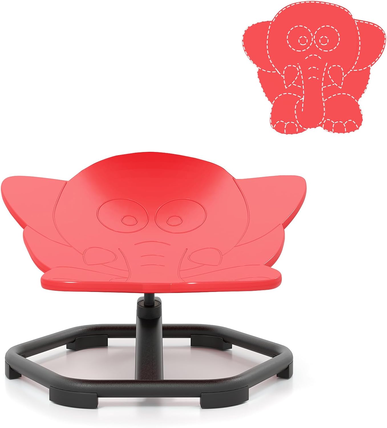 Chaise rotative pour autisme, siège rotatif à 360°, chaise pivotante Chaise rotative pour autisme, siège rotatif à 360°, chaise pivotante