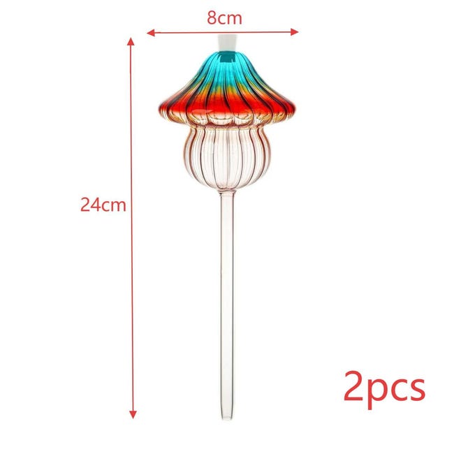 4 Pezzi Di Sfere Di Irrigazione A Fungo In Vetro Trasparente Autoirriganti Per Piante Da Interno Ed Esterno 96935396 4 Pezzi Di Sfere Di Irrigazione A Fungo In Vetro Trasparente Autoirriganti Per Piante Da Interno Ed Esterno 96935396