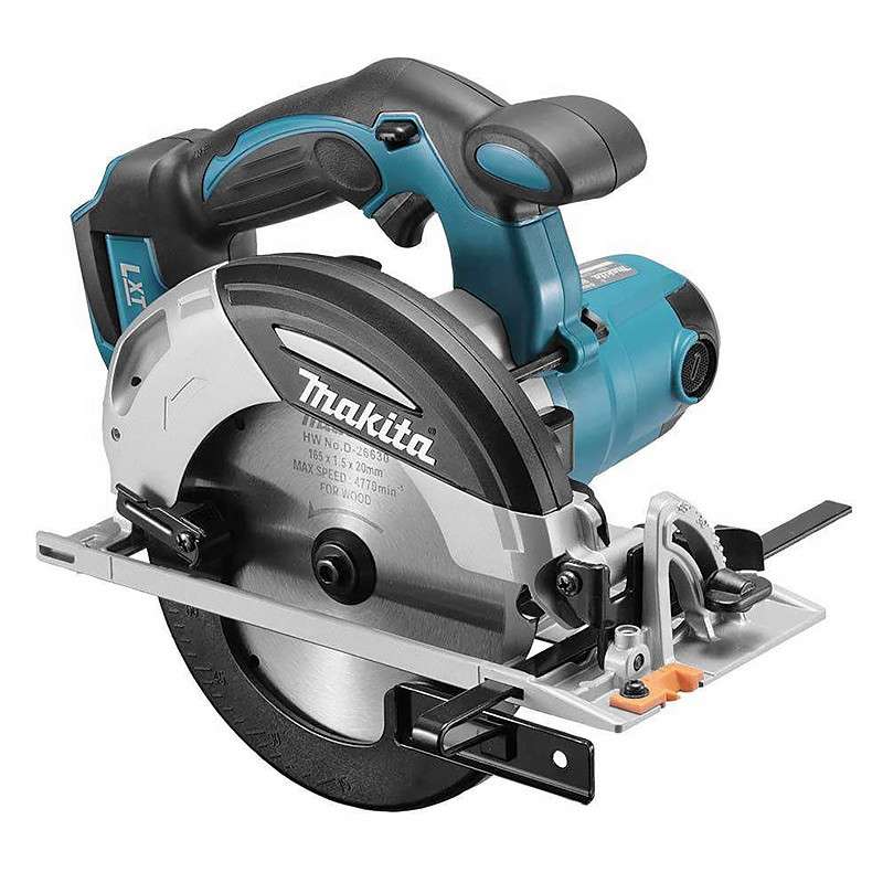 Scie Circulaire Makita DSS610Z Ø165mm - Machine Seule Sans Batterie - Légère Et Maniable