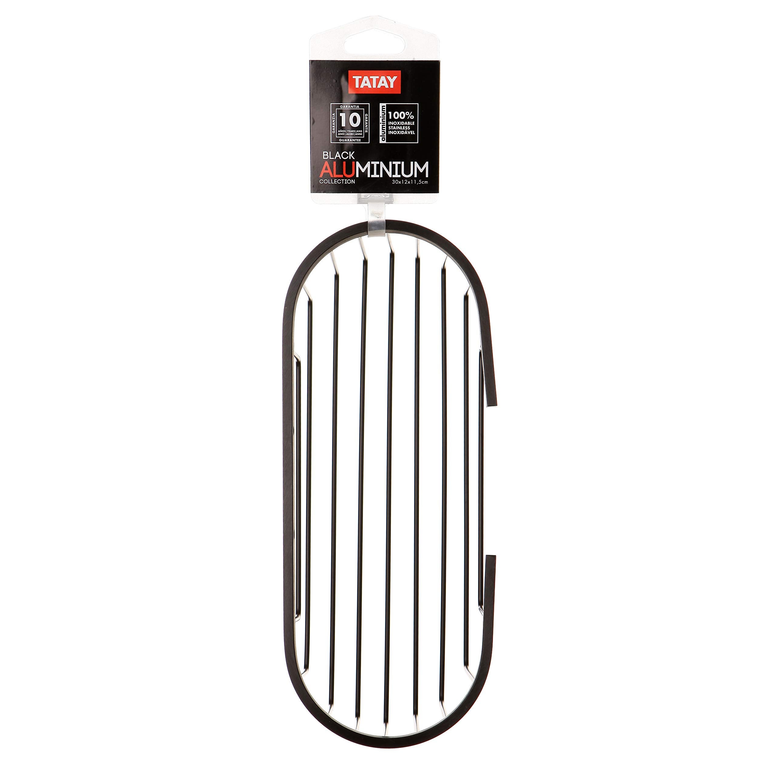 Cestillo aluminio black 30x11x11.3 - 3