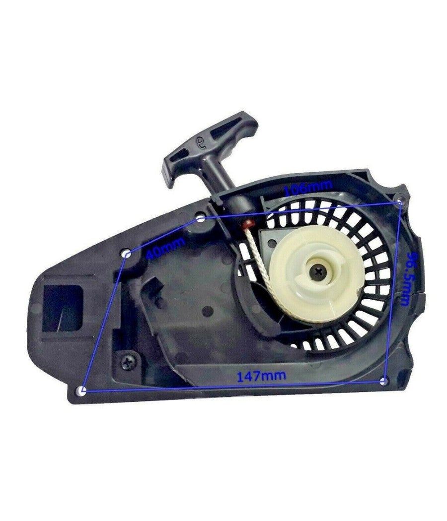 Starter Avviatore Per Motosega A Scoppio 25 CC Carter Accensione