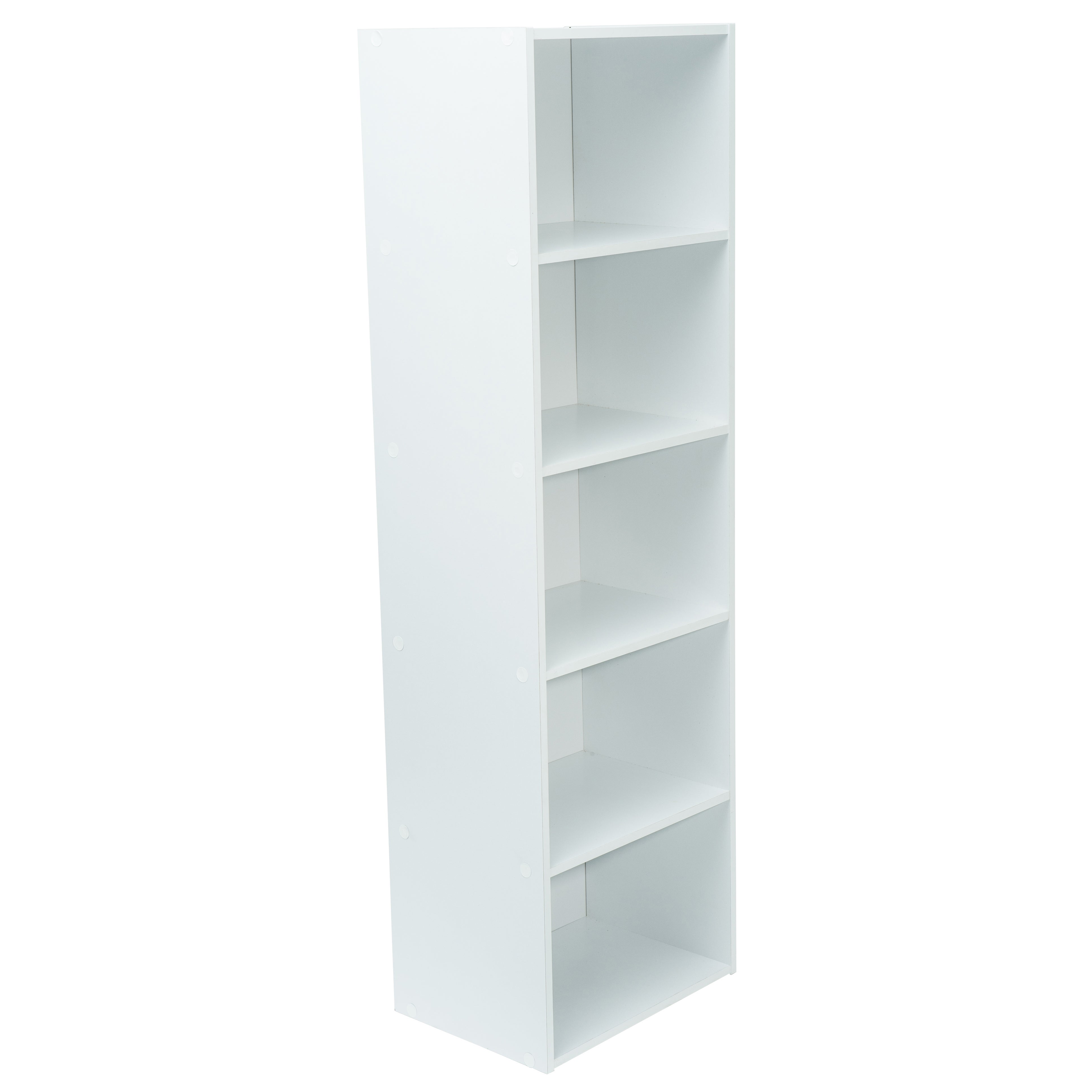 Meuble blanc de rangement WERKA PRO 5 niches (133 x 40 x 29 cm) - 3