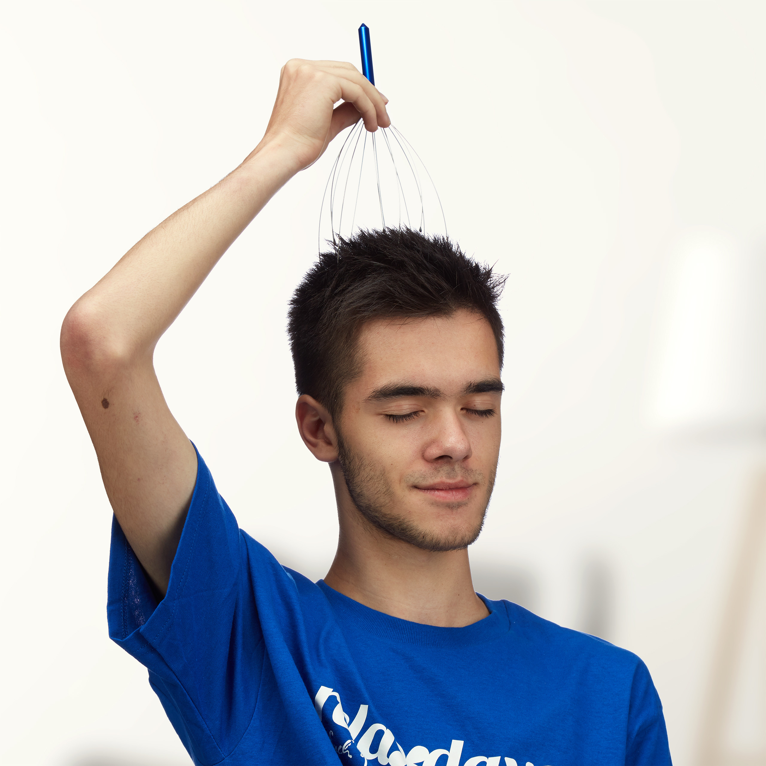 Pack de 24 Masajeador cabeza araña, 12 patas con extremos de goma