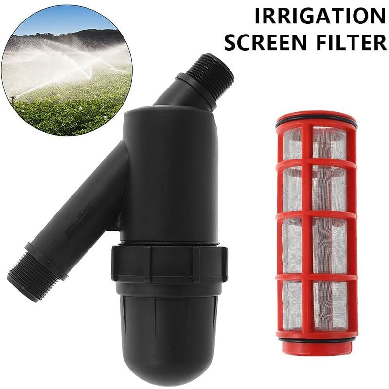 Filtre maille 3/4in Écran d'irrigation en acier inoxydable Filtre Filtre à l'eau conditionné pour jardinage l'Agriculture d'irrigation goutte à goutte - 5