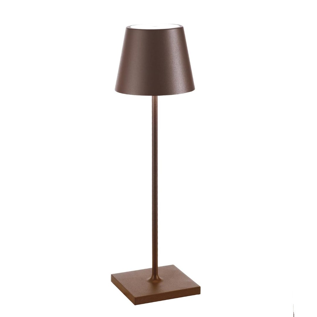 Bezprzewodowe lampy stołowe, ładowalna lampa biurkowa LED, dotykowe światło ze ściemnianiem, zasilana baterią 5200mAh, wodoodporna IP54