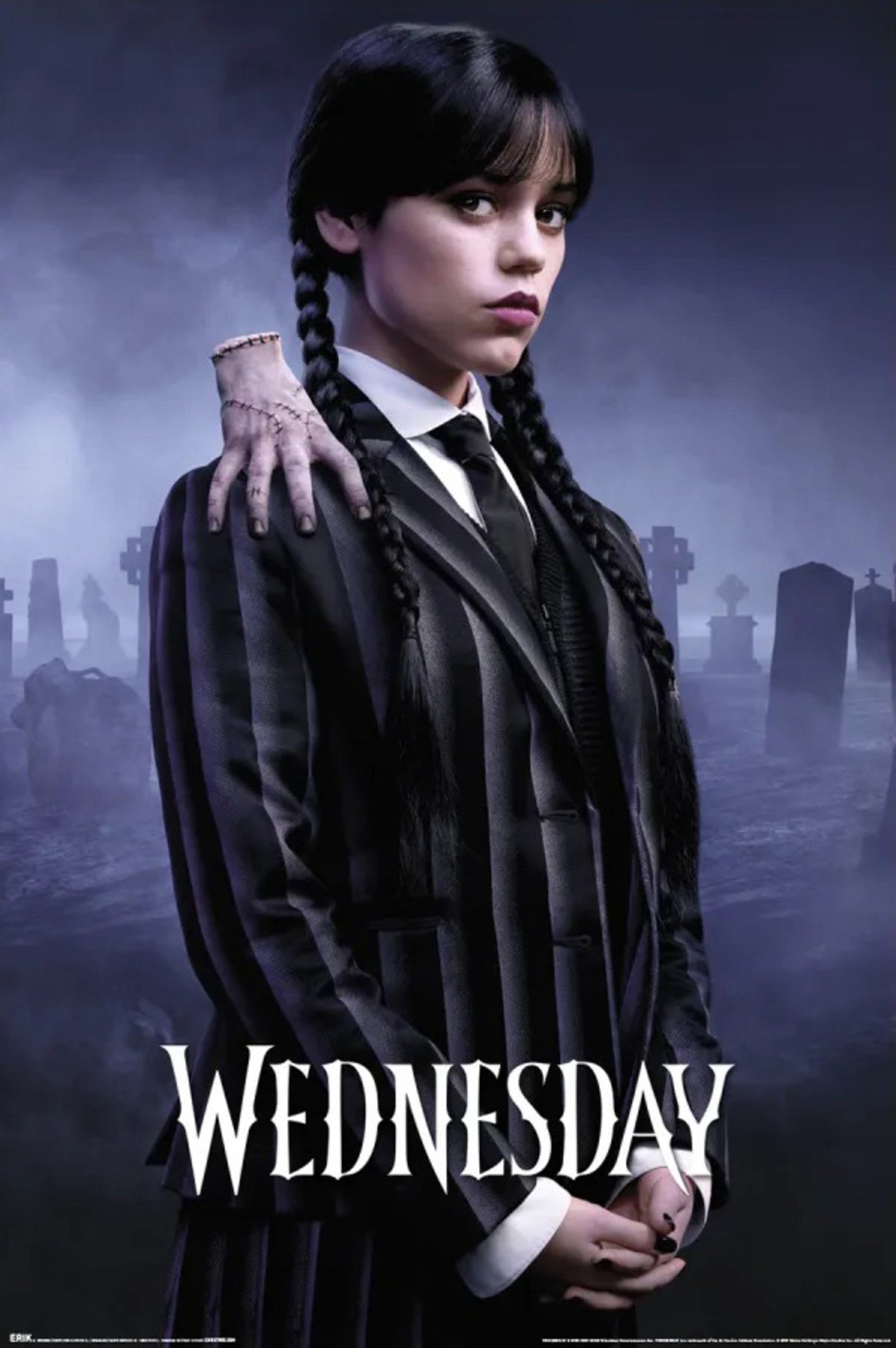 Poster Wednesday - Season 2 61x91.5cm | Leroy Merlin