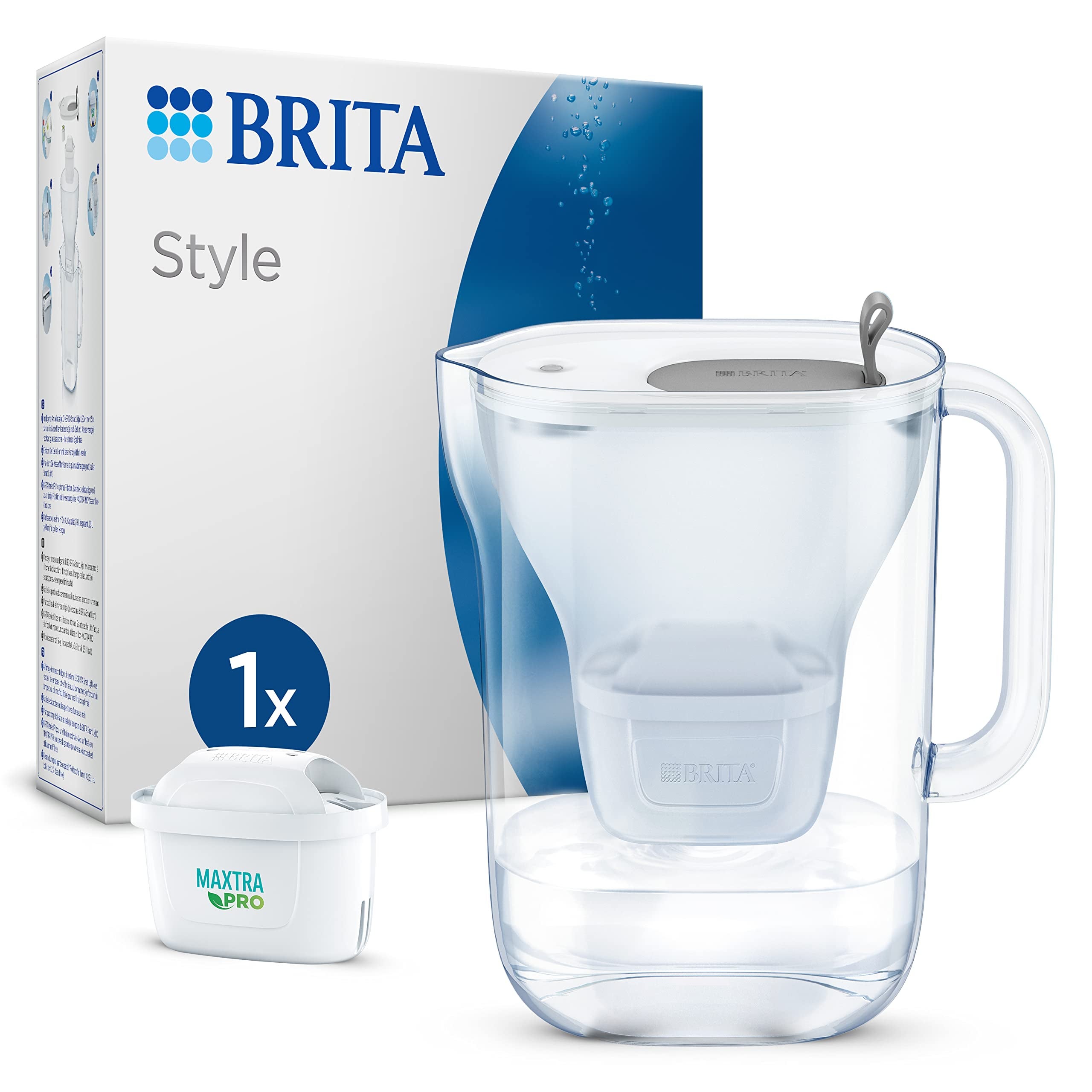 Come Scegliere Una Caraffa Filtrante Caraffa Filtrante Bellerofonte XL 3,5 Litri 13 Cartucce - Compatibile Brita Maxtra, Timer Elettronico Caraffa Brita - Foto 5