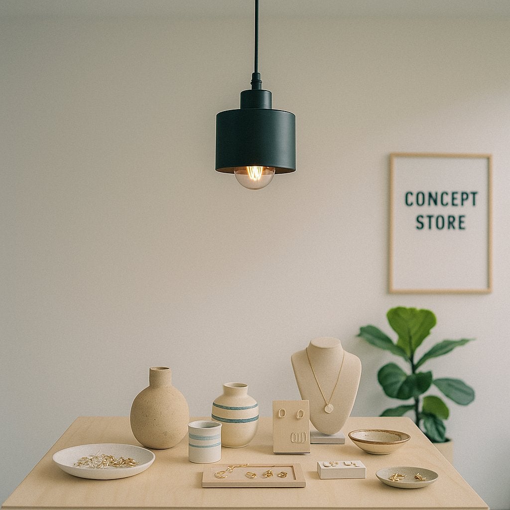 Lampa wisząca Elza E27 100 cm IP20 do jadalni salonu czarna MasterLED - 5