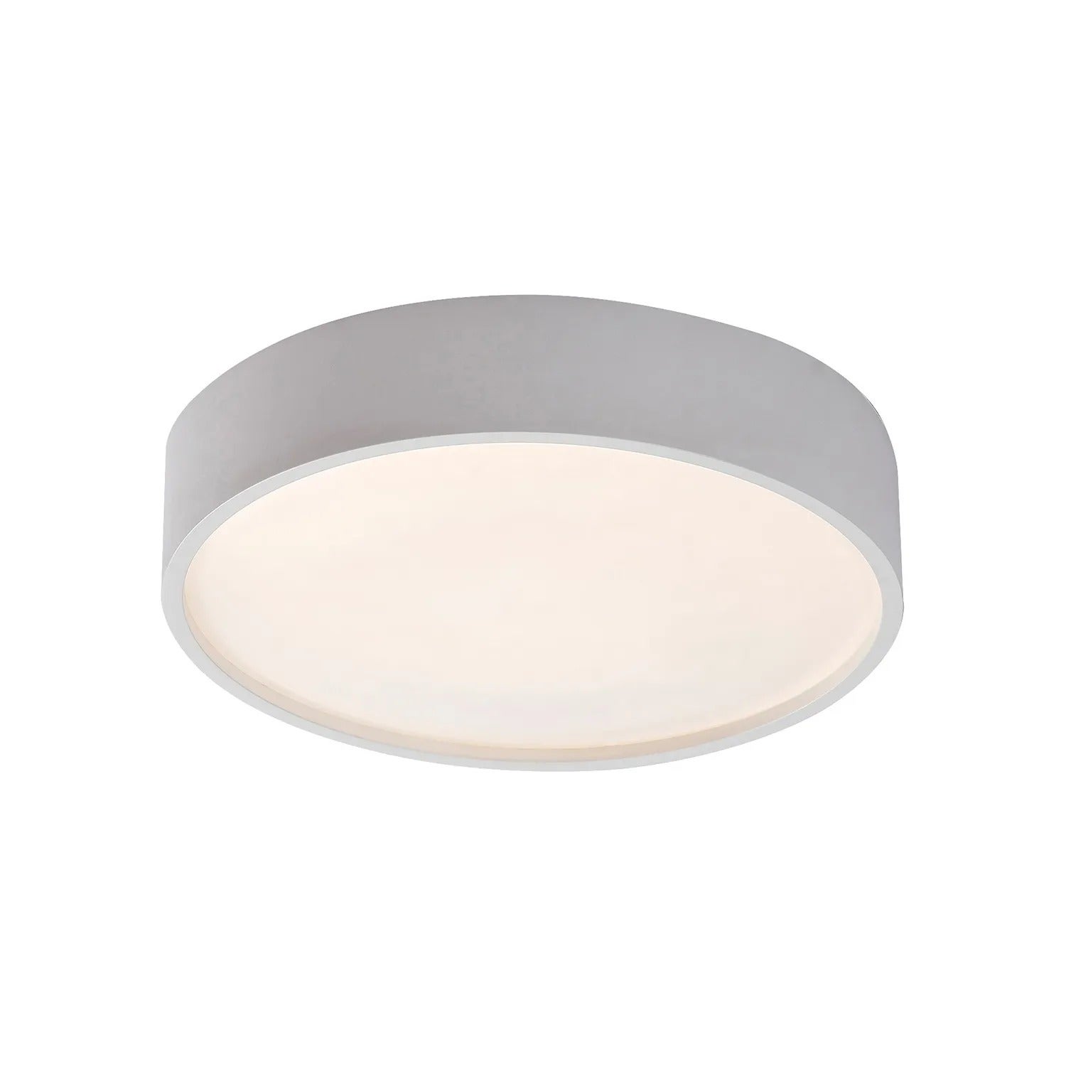 Plafon okrągły Larcia LED 19W Neutralna biel 1070lm biały wym:7x28,5x28,5cm IP44 Rabalux
