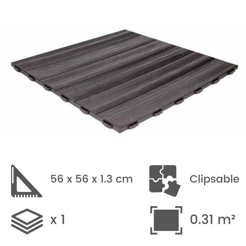 Dalle clipsable jardin 