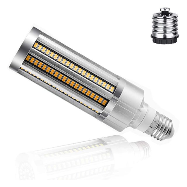 Ampoule de maïs LED E27 50W, lumière blanche chaude 3000K 6000LM, équivalente à une lumière à incandescence de 350W, adaptée à l'atelier d'entrepôt