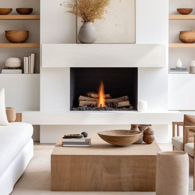 2 Pietre Refrattarie 50x20x3 Cm - Argilla Refrattaria Per Camino E Stufa, Resistente Fino A 1300°C - Foto 1