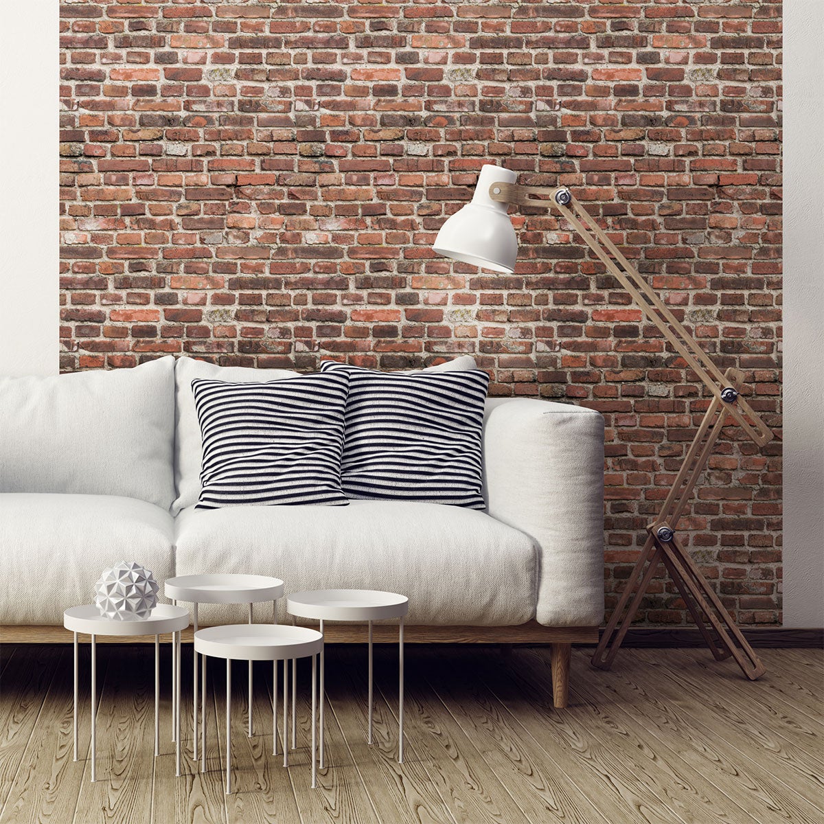 Adesivi mattoni di Sheffields - Sticker adesivo - adesivi murali - 40x40cm - 5