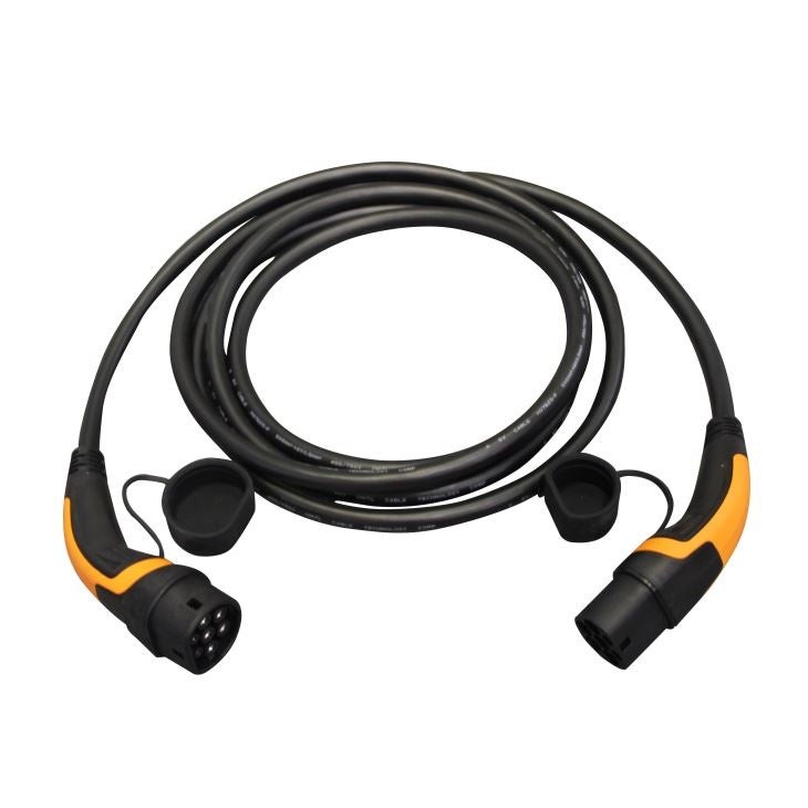 Cavo Ricarica Auto Elettrica Tipo 2 - 7,4 KW, 32A, 4m Spiralato, Per Colonnine Pubbliche E Domestiche - Foto 12