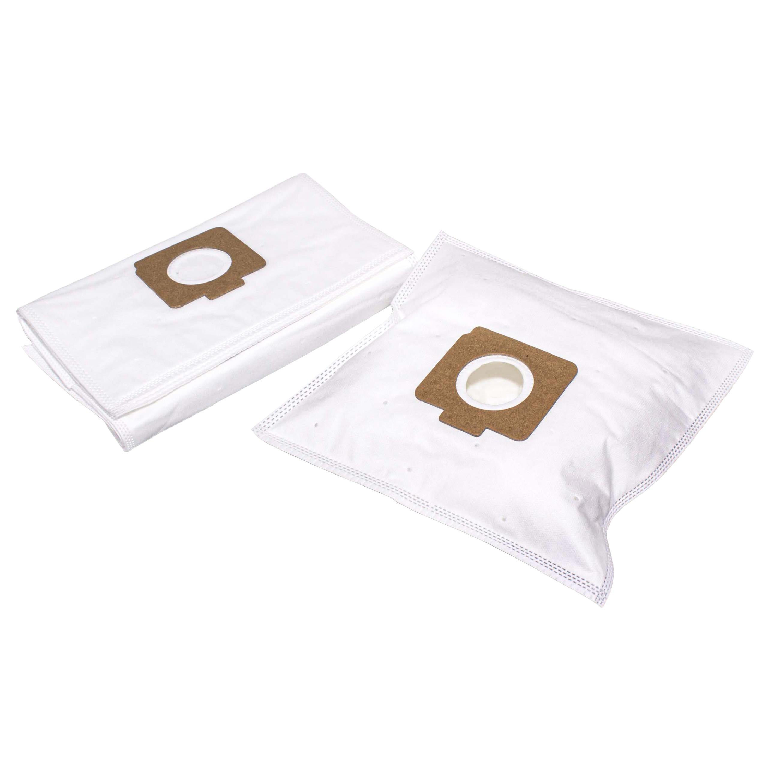 Vhbw 10 Sacchetti Per Aspirapolvere In Microfibra – Compatibili Con Moulinex Compact Green 49, L27, L28, R81, R91, 28,5x19 Cm, Bianchi, Per Allergici - 2