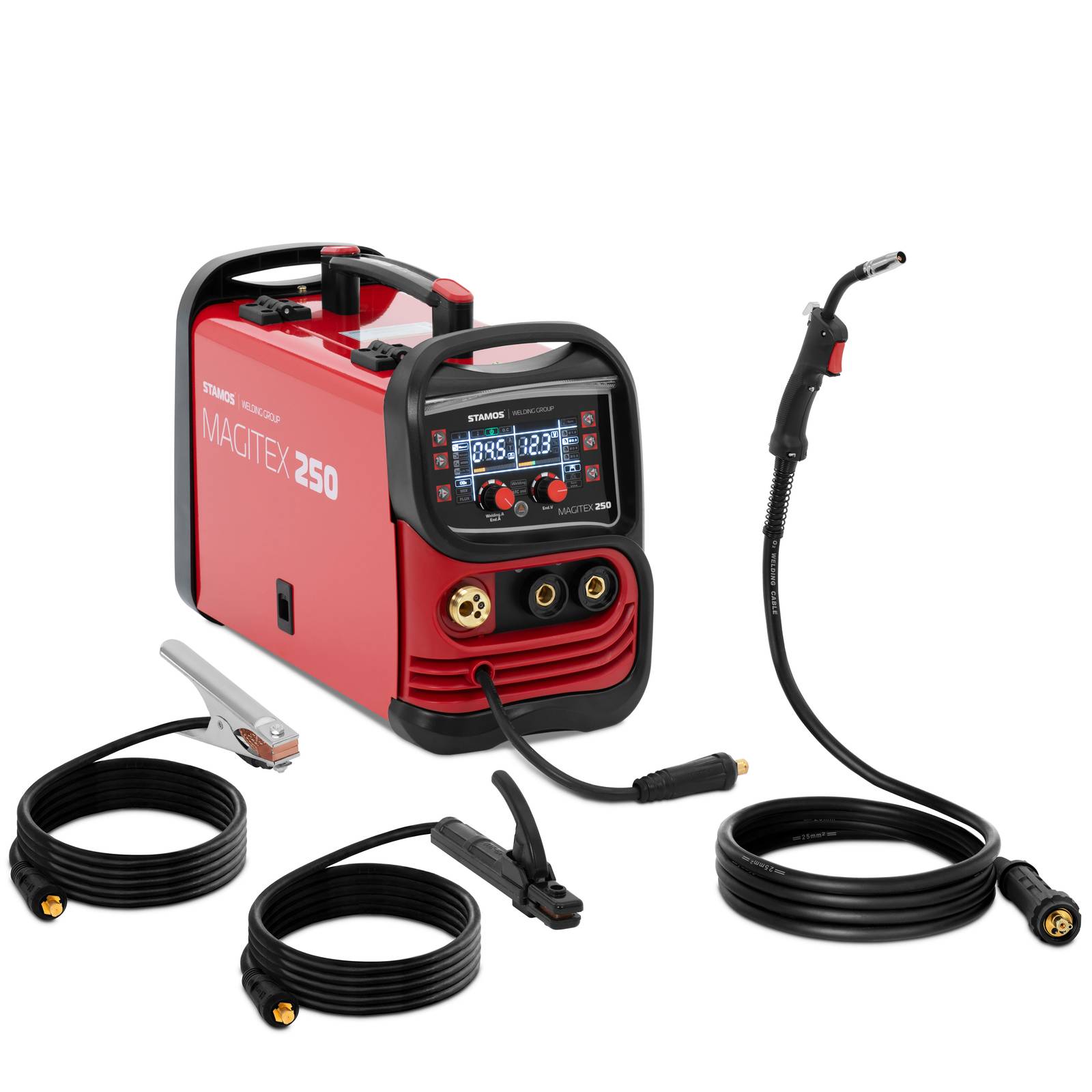 Weytoll Saldatrice A Filo Continuo 4 In 1 MIG (gas E Senza Gas), MMA, MAG, TIG 160A 220V - Foto 2