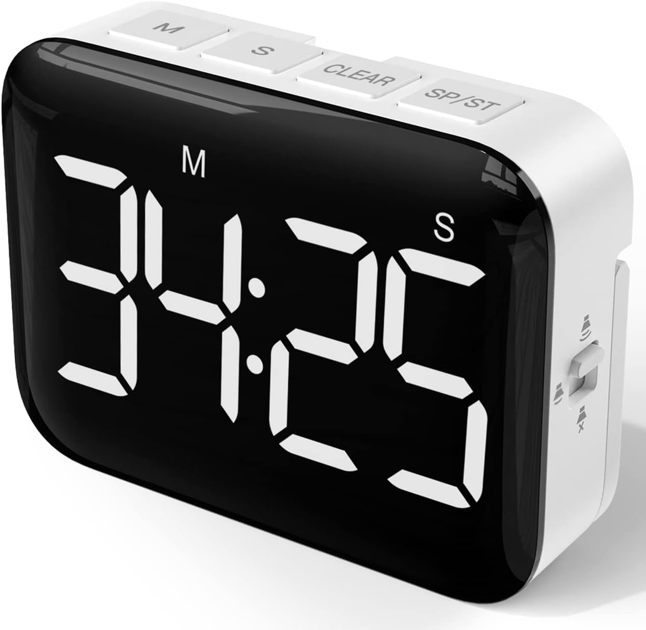 Minuteur Sportif Digital Avec Alarme – Grand écran, étanche, Chrono 1/100 S, Pour Arbitres, Entraîneurs, Athlètes
