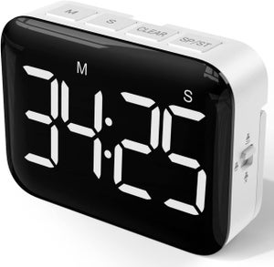 Timer da cucina digitale con display LCD extra large. Timer elettronico