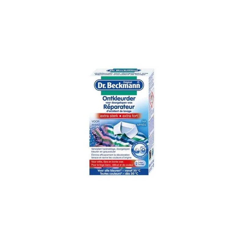 DR BECKMANN - Réparateur d'accident de lavage - 2x75g - 2