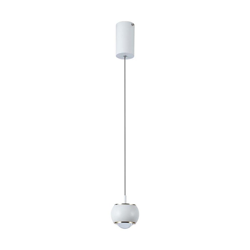 Lampa wisząca LED 9W, biała, 10*10*100 cm, 4000 K
