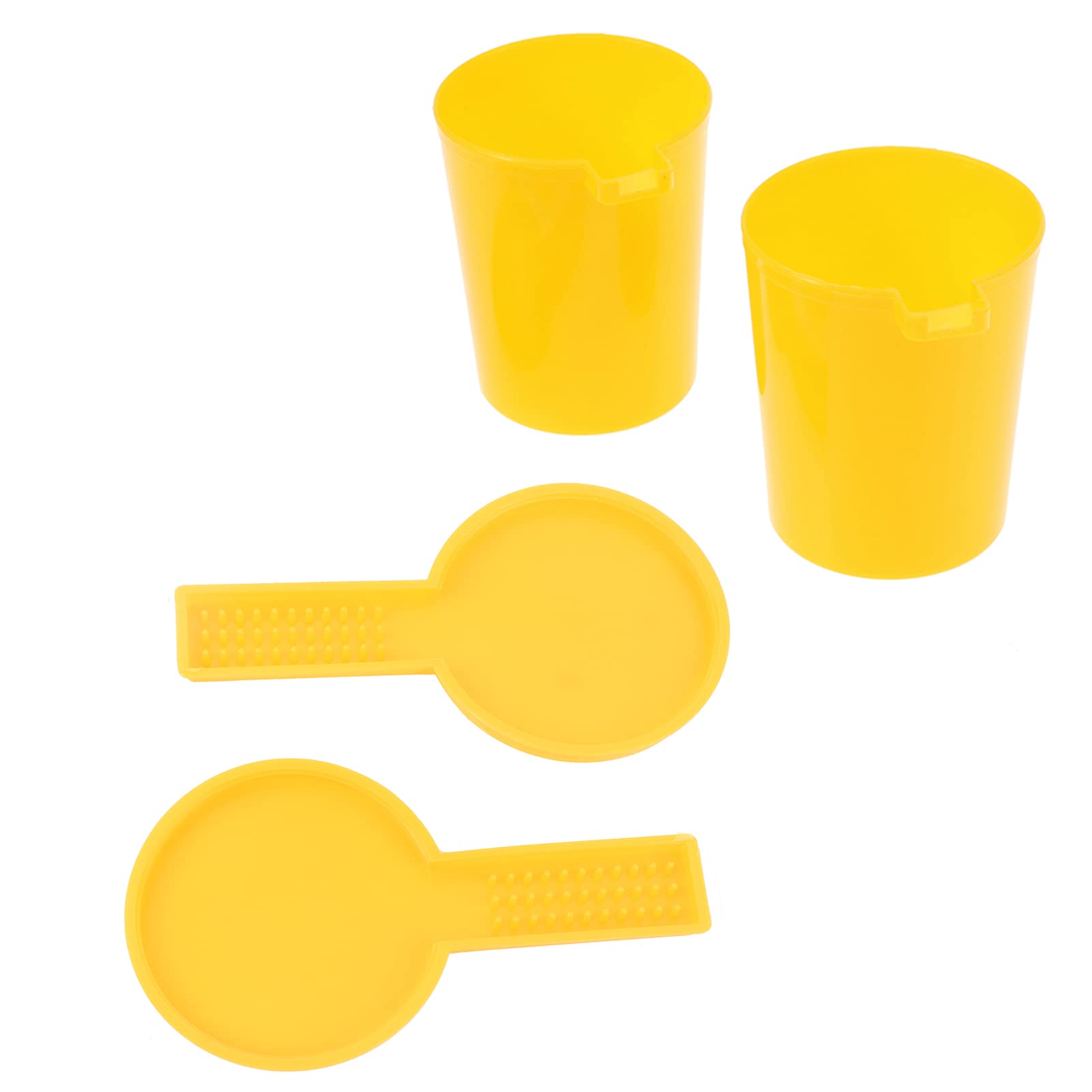 Juego De 3 Cubos Rectangulares Para La Colada - 12 Litros Cada Uno, Plástico Estable, Color Gris Oscuro