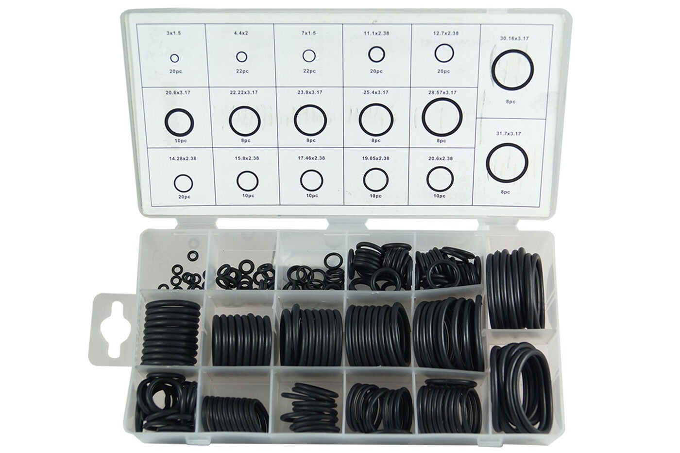 K O-ring Da 225 Pezzi: Guarnizioni In Gomma Durevoli Per - Foto 7