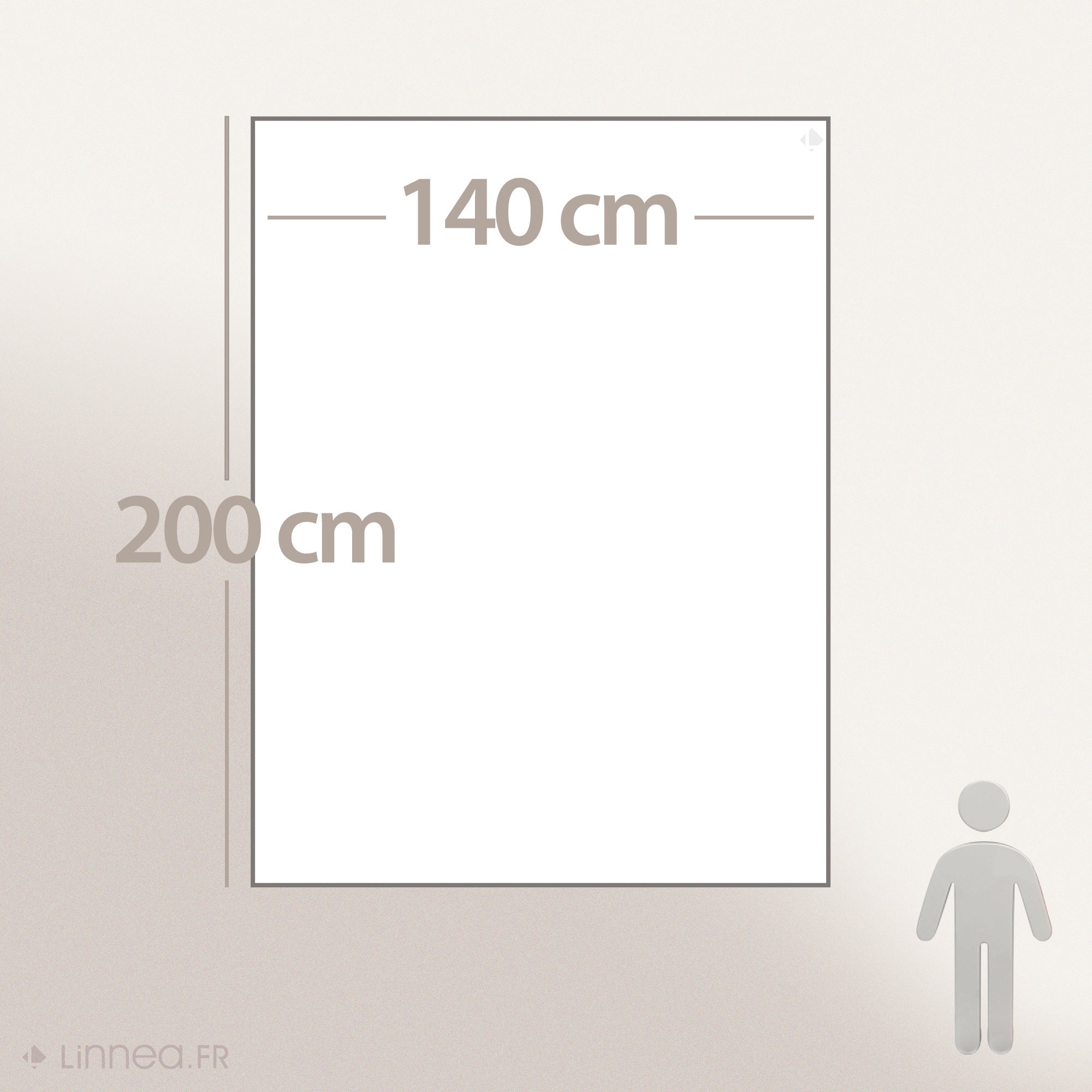 Plaid fausse fourrure collection LAURE 140x200 cm coloris gris clair - 4