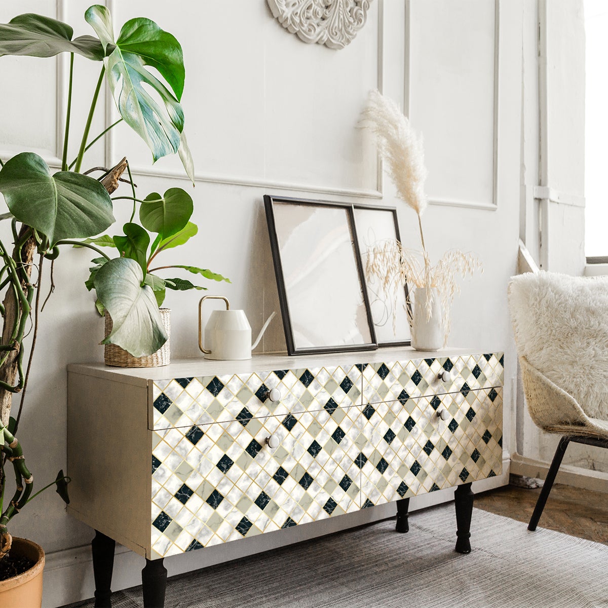 Adesivo scandinavo per mobili alperen - Sticker adesivo - adesivi murali - 40x60cm - 5