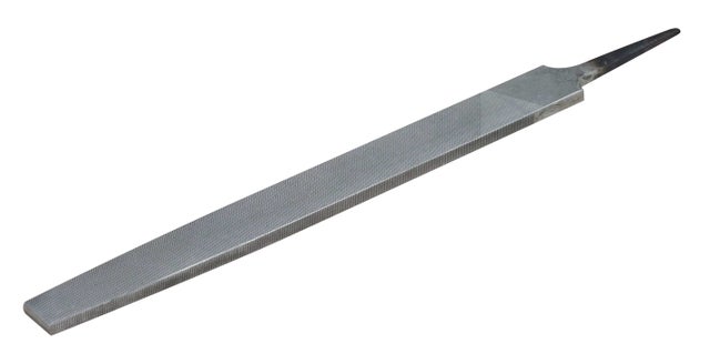 Lime plate 250 mm à piqûre bâtarde sans manche