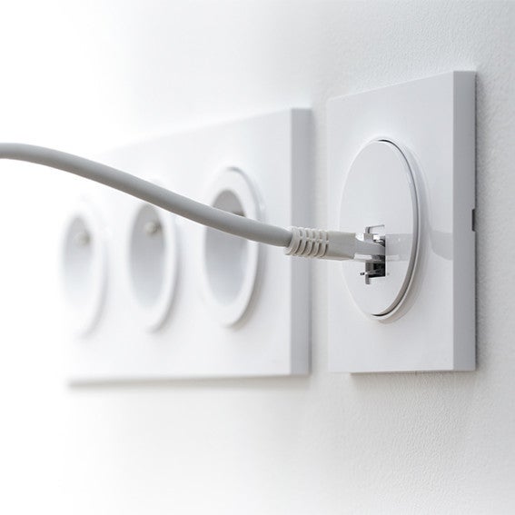 CÂBLE RJ45, CAT 7, S/FTP, DROIT, BLANC, 1M - 3