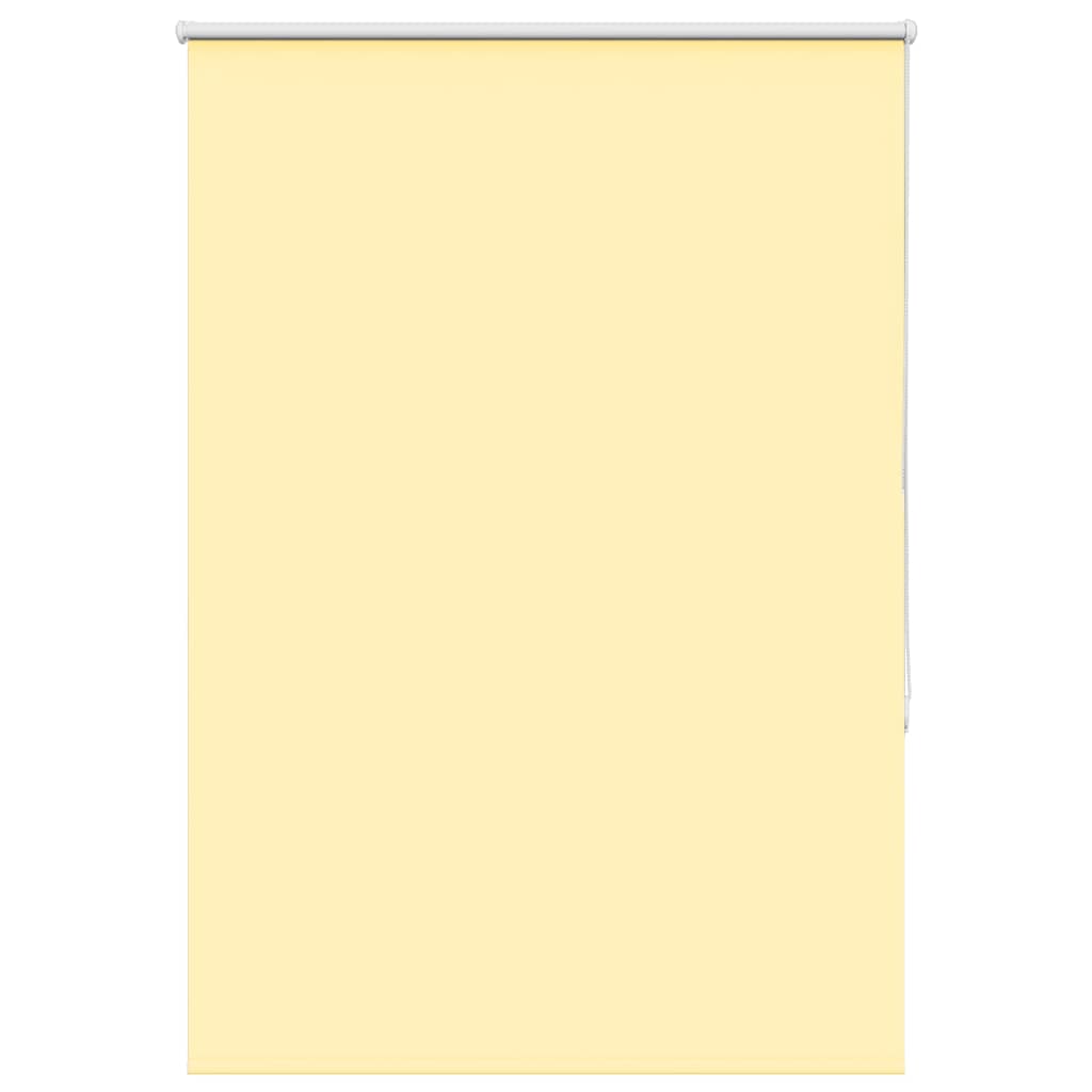 Roleta zaciemniająca Żółta 105x150 cm Szerokość tkaniny 100,7cm vidaXL