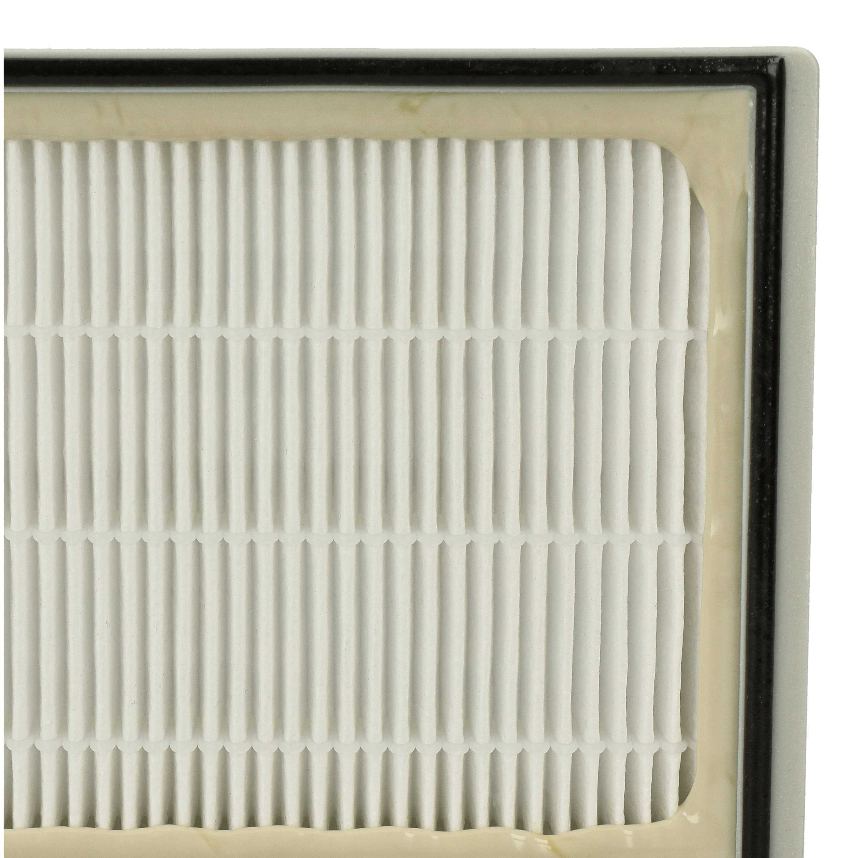 vhbw 2x filtre compatible avec Siemens Bosch VS73C00/01, VS73C00/04, VS74B00/01, VS90A0000 bis 99A9999 aspirateur - filtre HEPA blanc / gris - 4