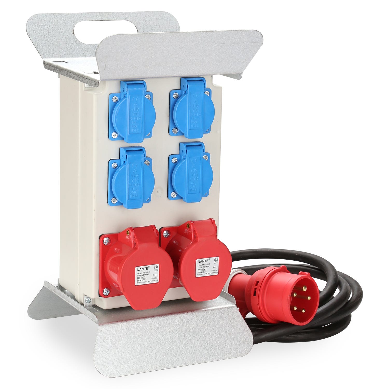 Coffret d'alimentation électrique 400V pour chantier de désamiantage Coffret d'alimentation électrique 400V pour chantier de désamiantage
