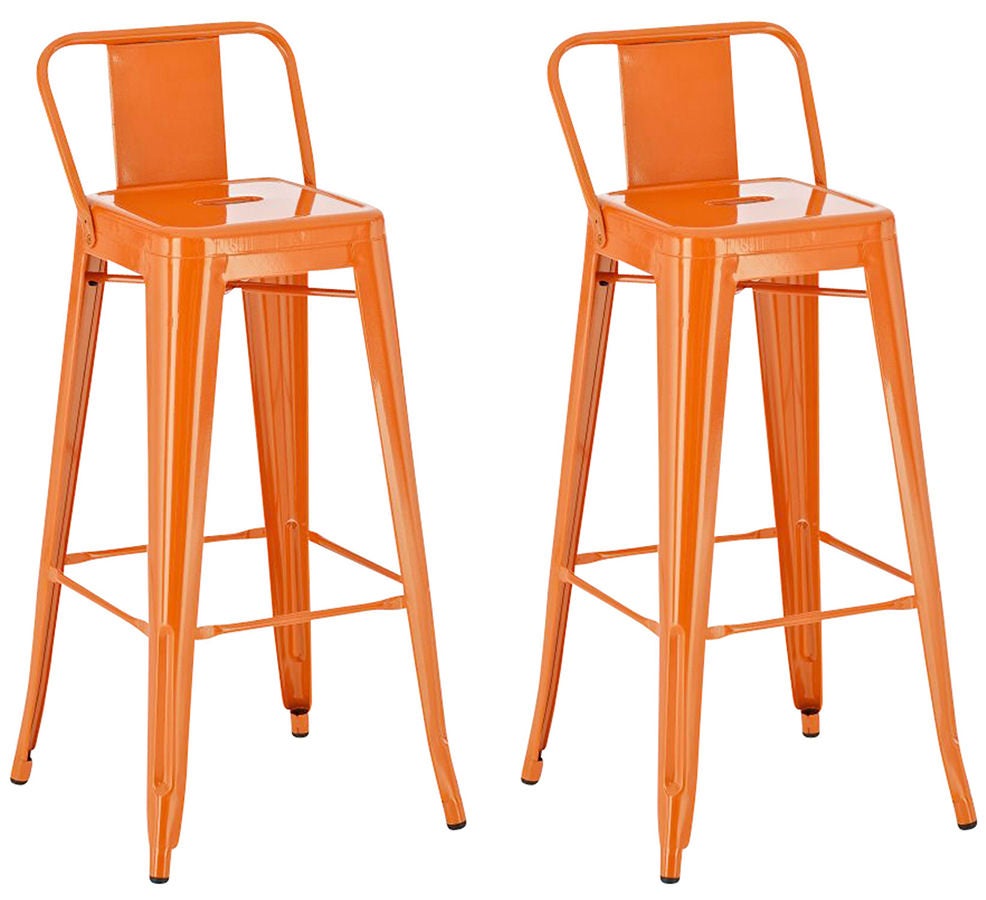 Ya-Home Chaise Bar En Velours Lot De 2 Tabourets De Bar Avec Repose