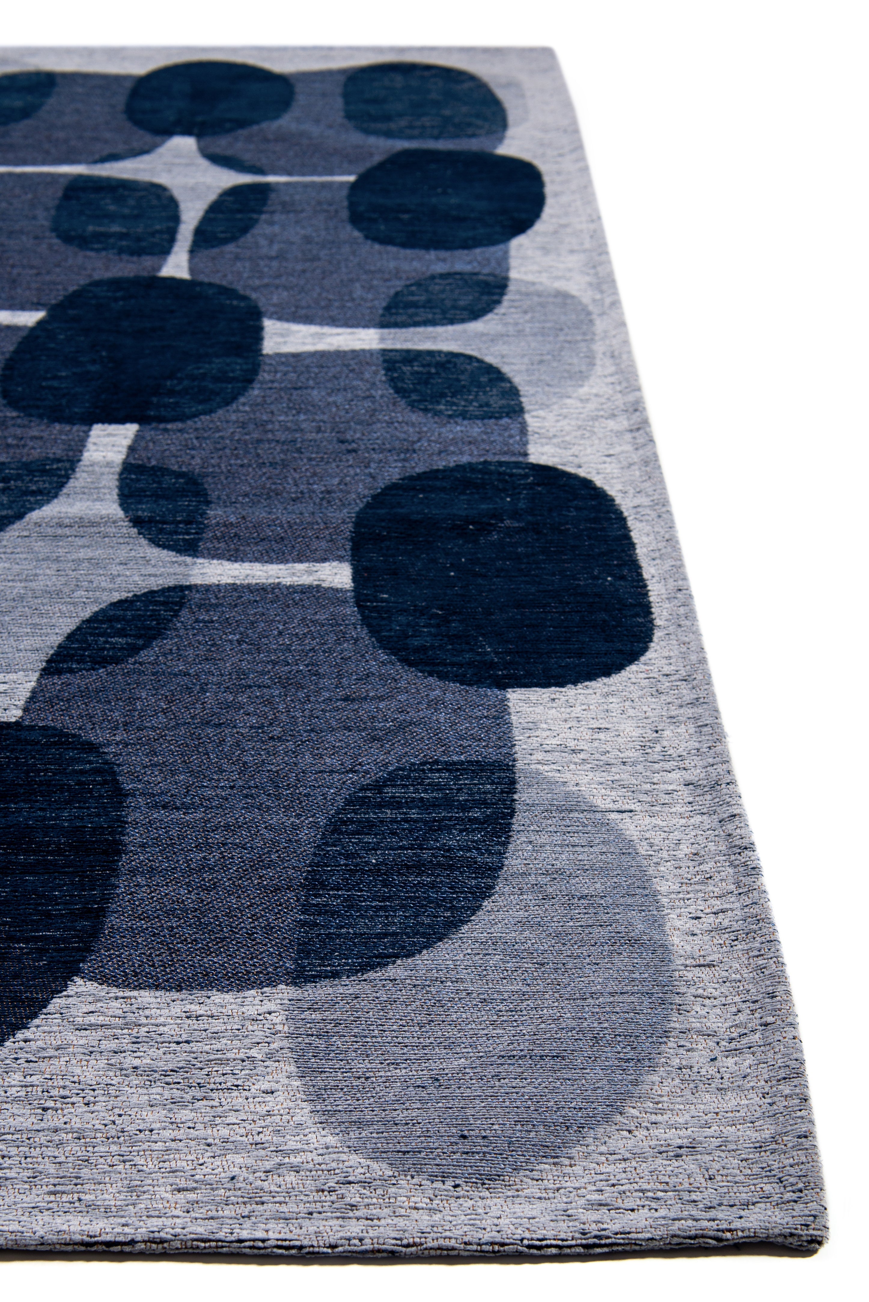 Tapis de salon moderne tissé plat BLACK SPICE 80x150 cm - 5