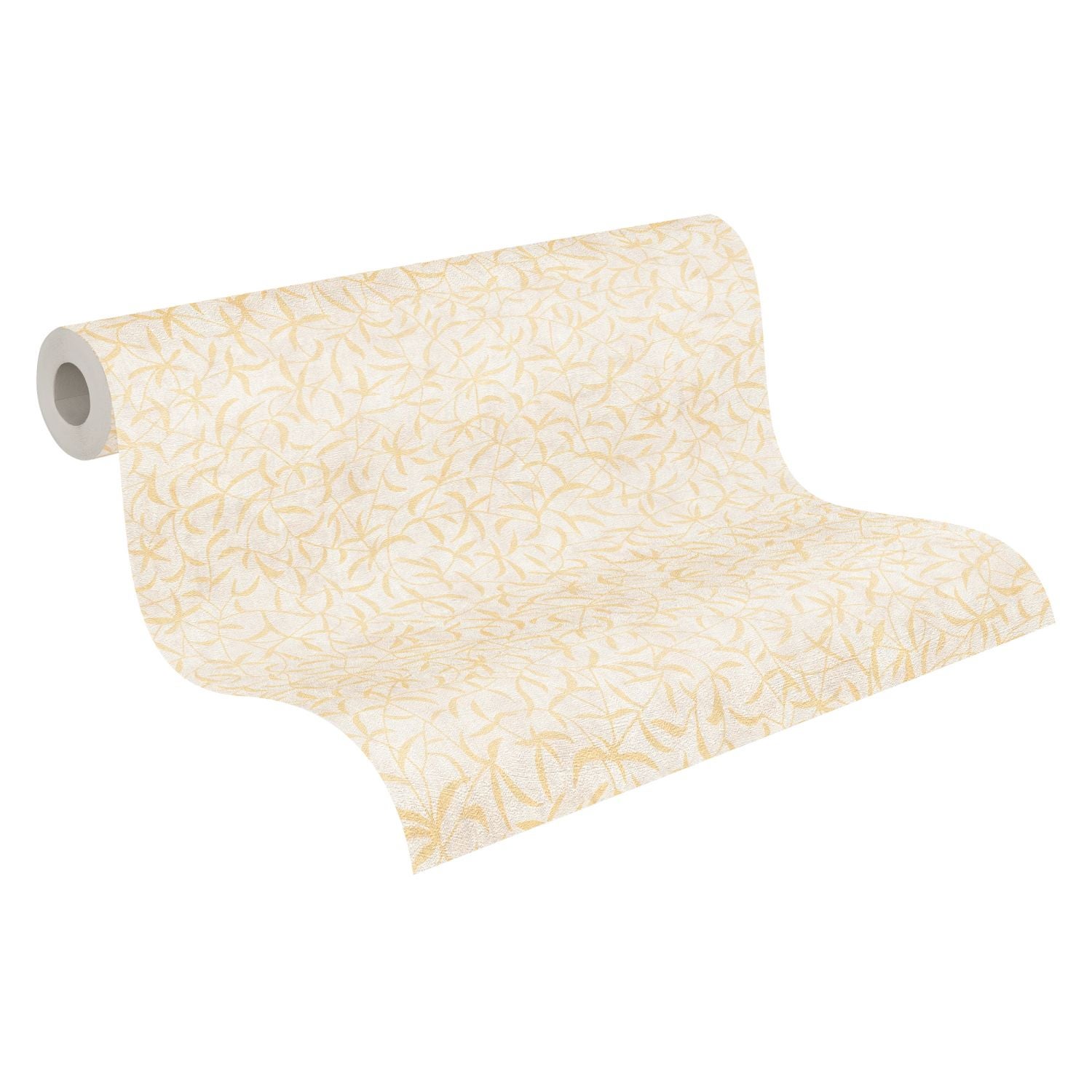 Tapeta przejrzeć kremowym,beżowym,żółtymIzłotym - 53 cm x 10.05 m - A.S. CRÉATION