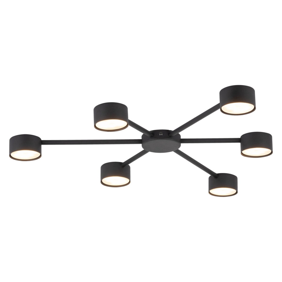 Lampa wisząca Avia czarna 6xGX53x10W wym: 5 x 64 x 66 cm metal TK Lighting