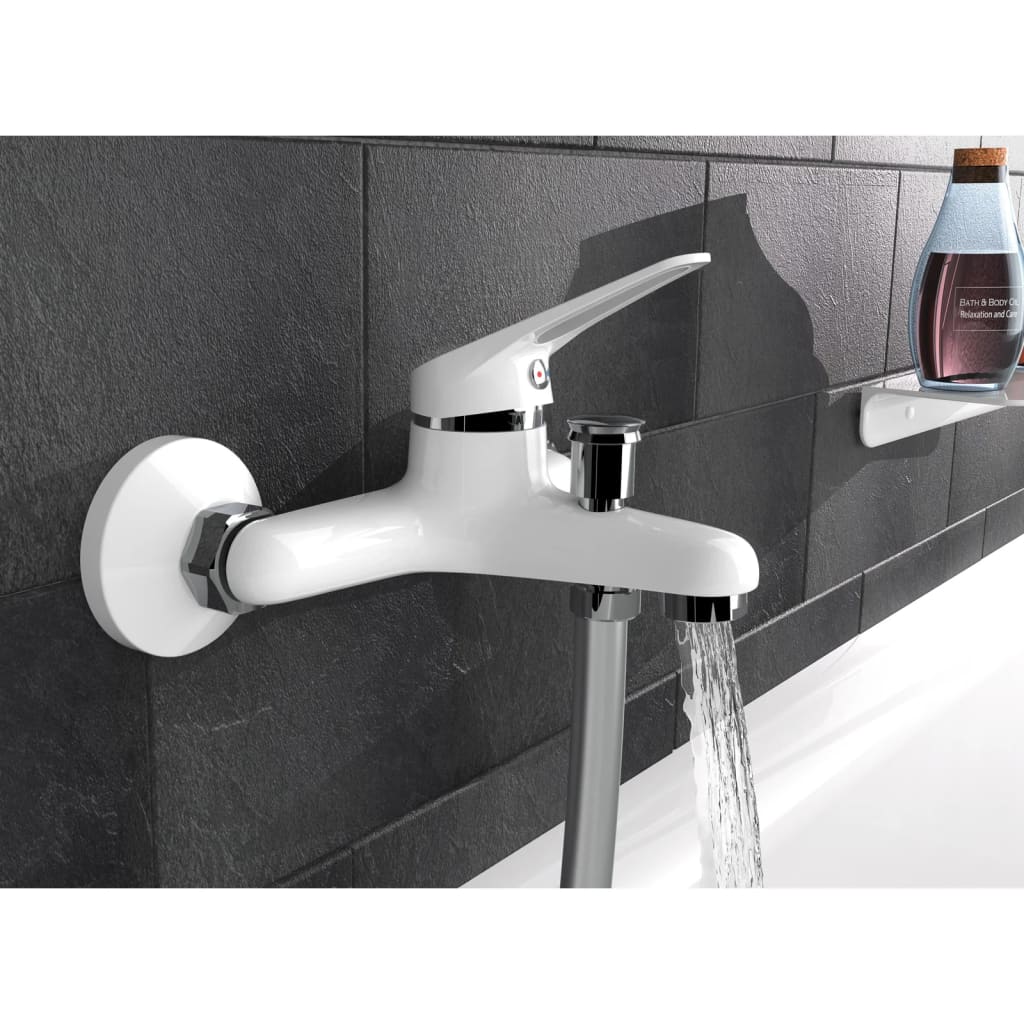 Kludi Nova Fonte - Grifo De Suelo Para Bañera, Negro Mate 205903915