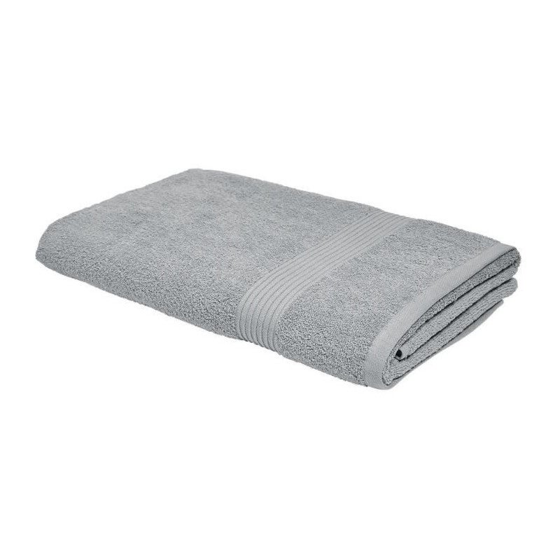 Maxi sábana de baño 90 x 150 cm 100% algodón color acero
