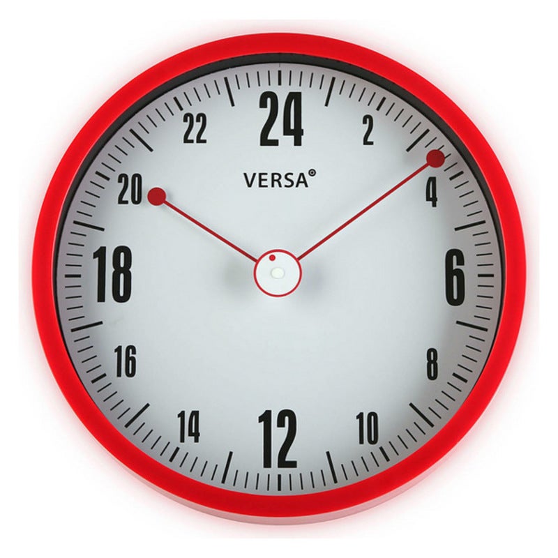 Horloge Murale Versa Plastique X X Cm Leroy Merlin