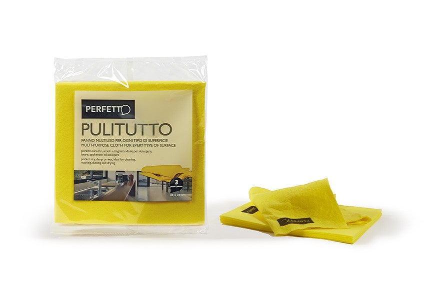 Panno microfibra 3M giallo rimuove facilmente polvere, sporco, olio