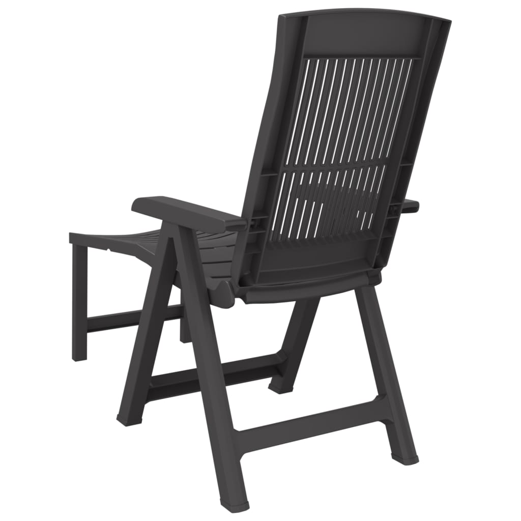 Bain de soleil en plastique gris anthracite – ComfortXL - 5