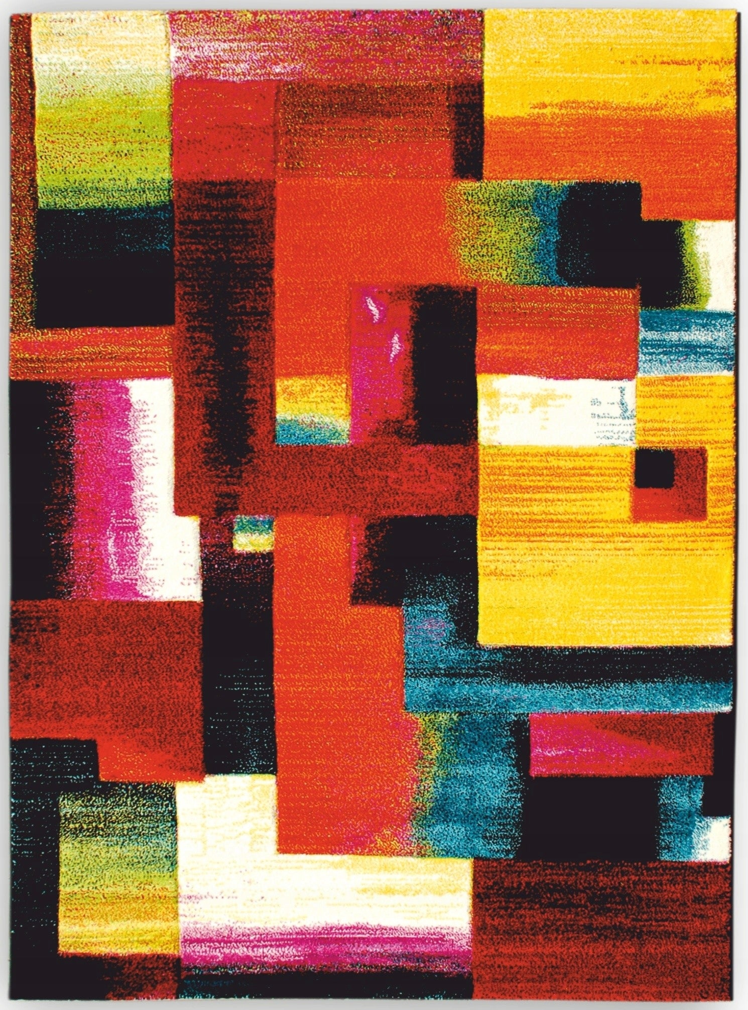 DYWAN FOLKLORE E007A NOWOCZESNY KOLOROWY 160x230