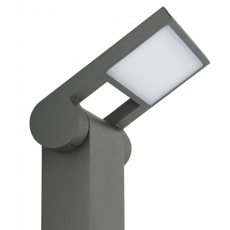 Lampa ogrodowa stojąca Neo ciemnoszara LED 10W 3000K 600 lm IP54 wym: 60 x 12 x 14,5 cm aluminium SU-MA