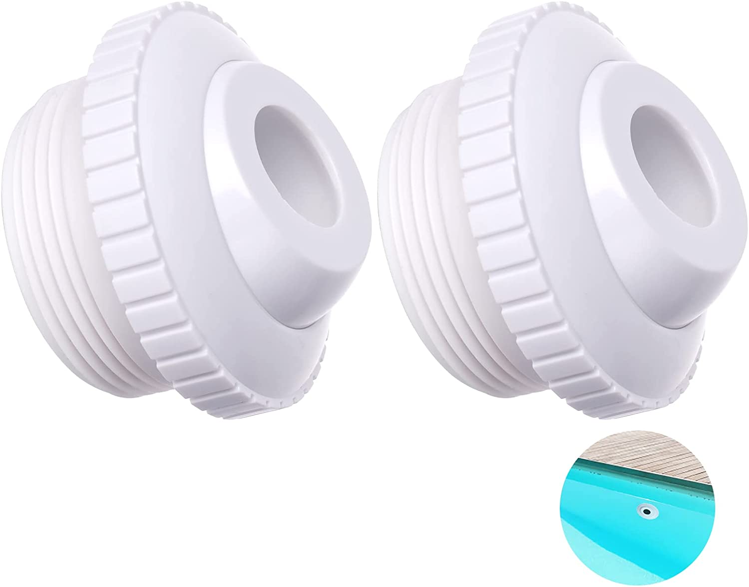 INTEX - 12369 - Tappo regolabile per ingresso piscina pompa filtro (dal