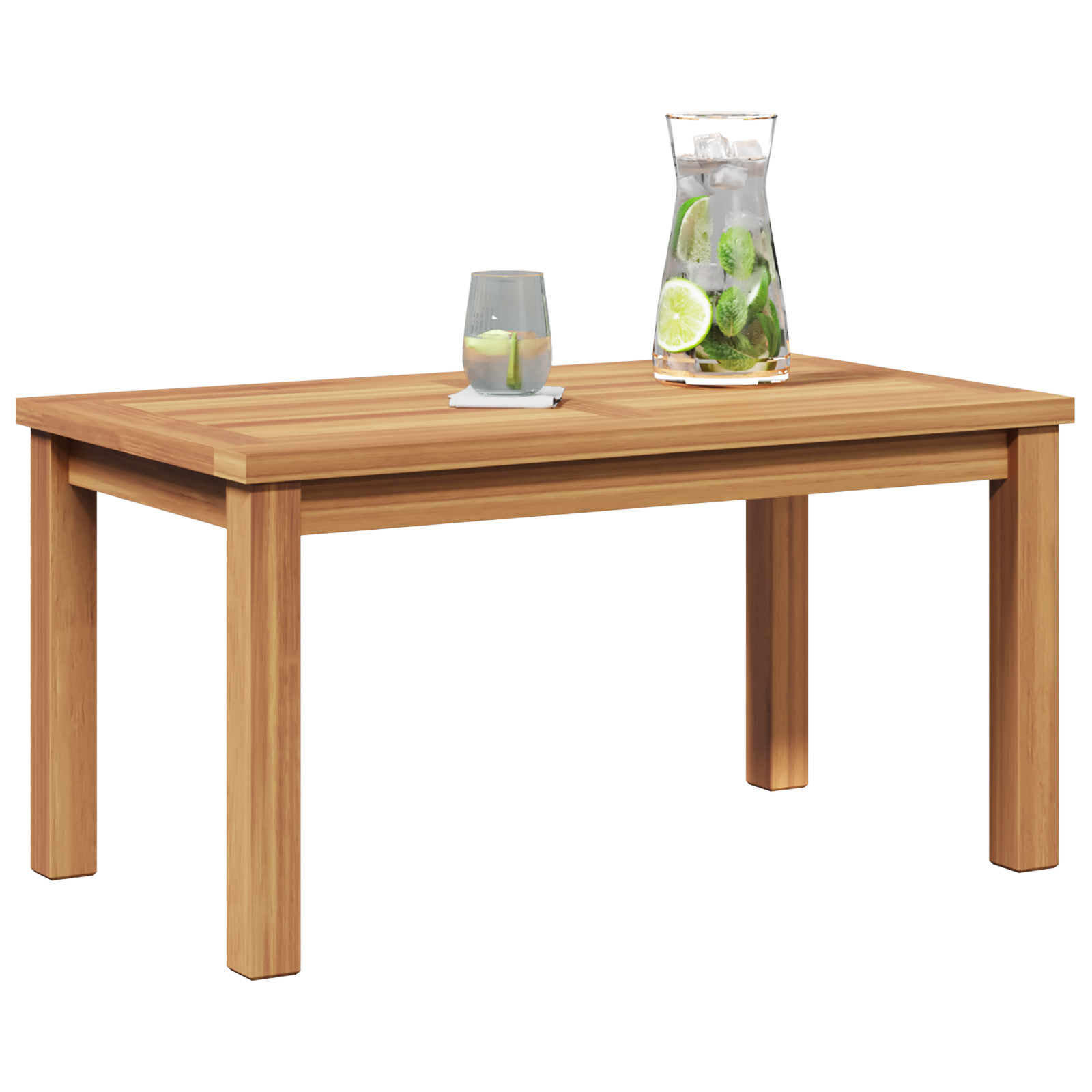 Table basse Marron 70 x 40 x 36 cm Bois de teck massif vidaXL - 3