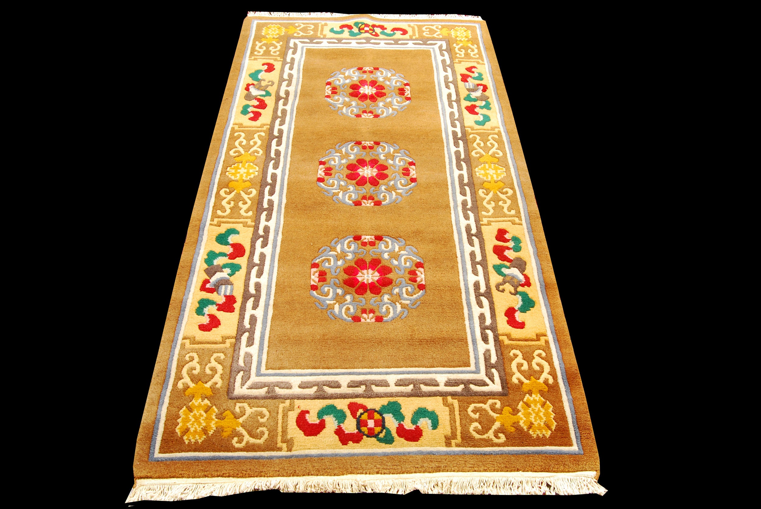 Oryginalny ręcznie tkany kilim/dywan z certyfikatem autentyczności 190x95 GALLERIAFARAH1970