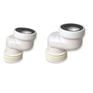 Geberit Accessori - Set Di Collegamento Diretto Per WC Sospesi, Eccentrico 3 Cm 131.085.11.1 - Foto 2